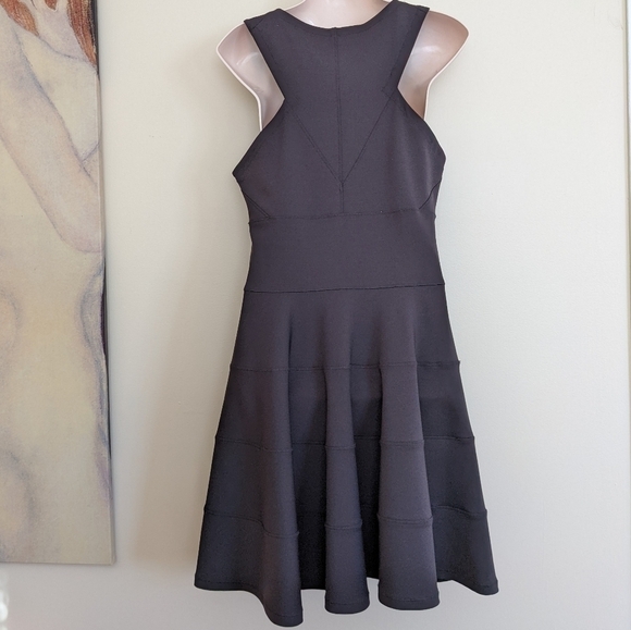 ROBERT RODRIGUEZ little black a-line dress lbd 8 medium - Picture 3 of 15
